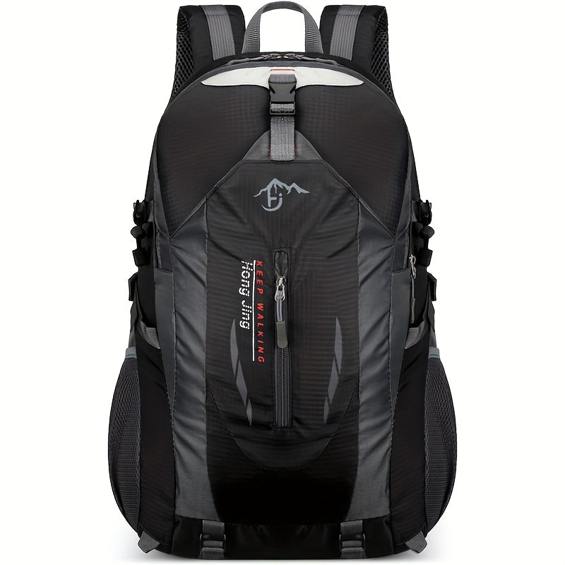 36.6L Travel Backpack for Men and Women, Outdoor Hiking and School Day Bag with Laptop Carry Use in Black, Red, Blue or Orange Color Options