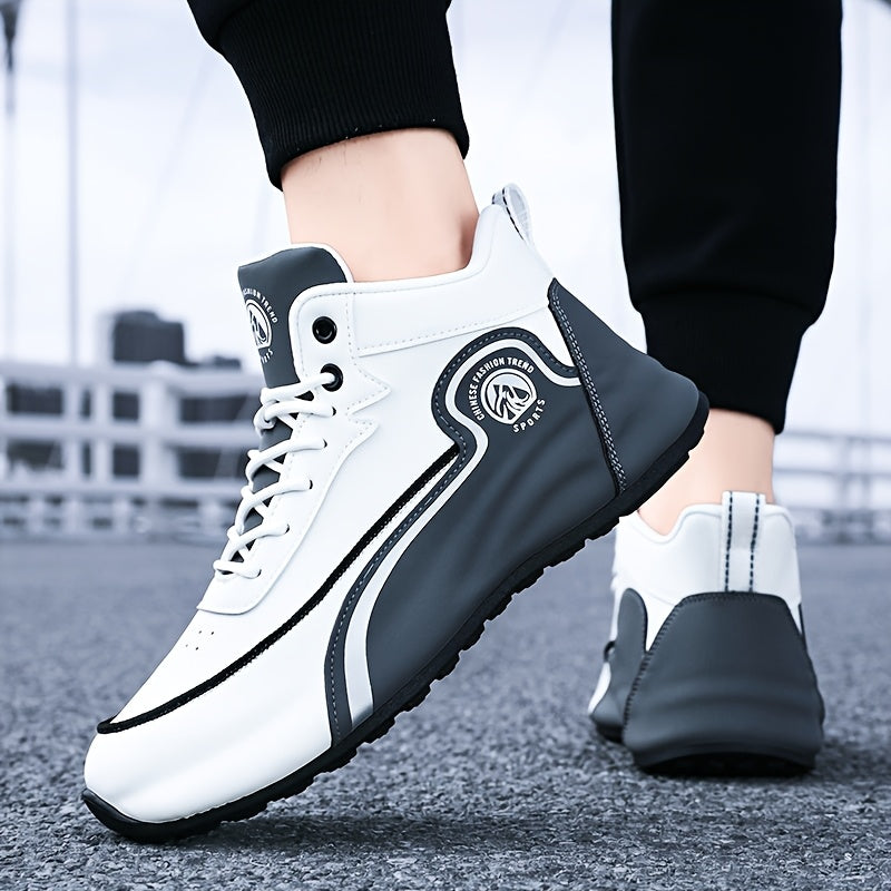 Men's Arch Support Walking Shoes, Lightweight Breathable Non-Slip Sports Sneakers for Running, Gym Workouts and Everyday Casual Wear
