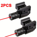 Compact Red Laser Sight with Rail Mount, Class IIIA AG13 Battery-Powered Accessory with Listed Output up to 5 mW for Hunting Gear Collections