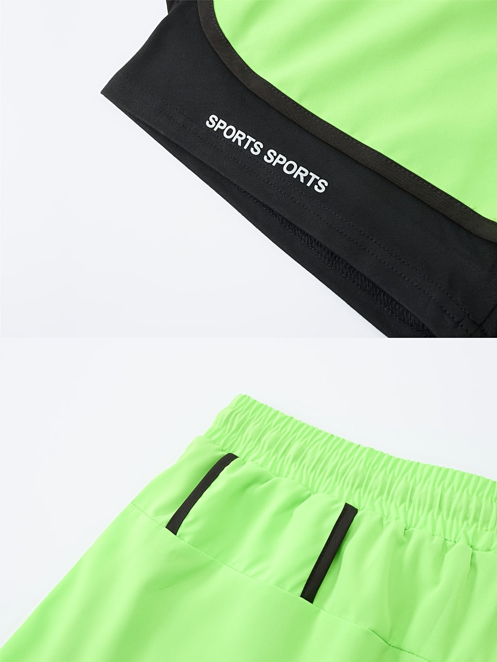 Women's Athletic Shorts 2-Pack, Summer Workout and Running Shorts for Yoga, Basketball, Golf and Casual Activewear, Orange and Navy Color Options, XS–XXL