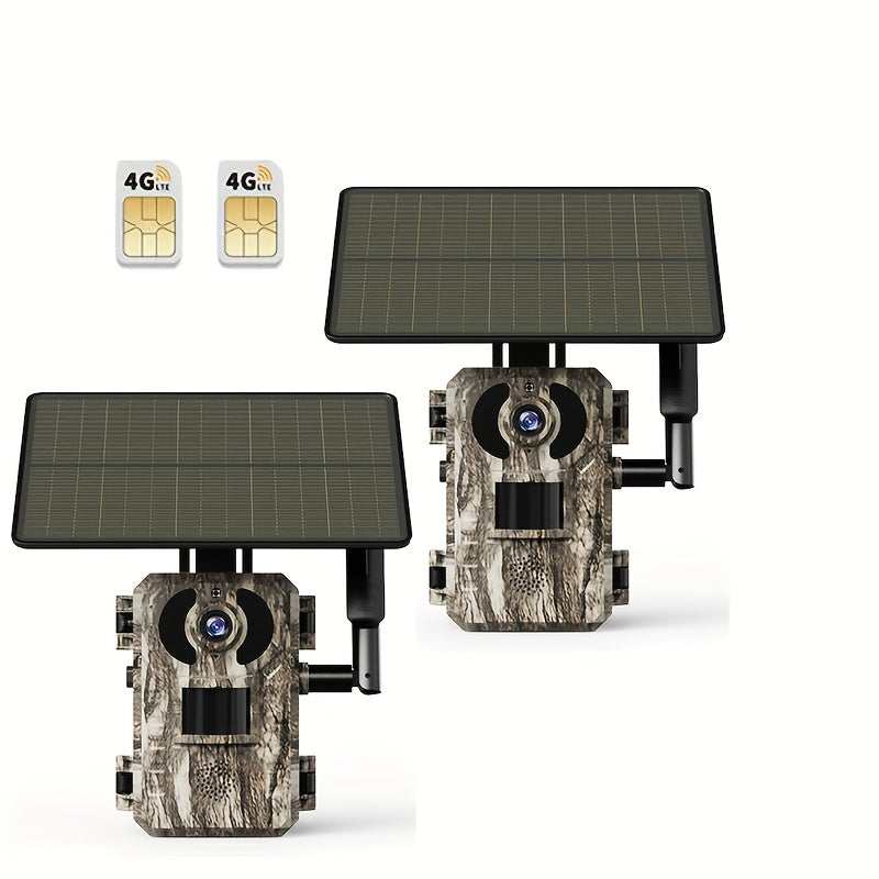 4G Outdoor Hunting Camera Options with Remote Live Viewing and Night Vision, Cellular Security and Trail Camera Bundles for Wildlife Monitoring