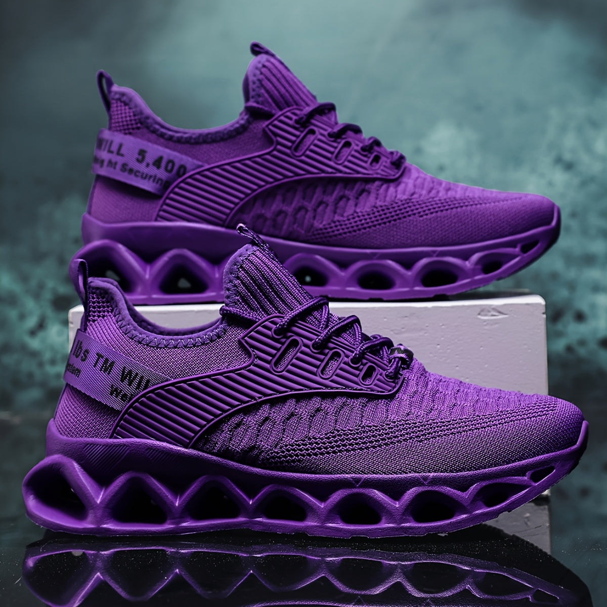 Men's Summer Athletic Sneakers with Lightweight Breathable Mesh Design, Six Color Options and US Sizes 4.5–12 for Fitness and Casual Wear