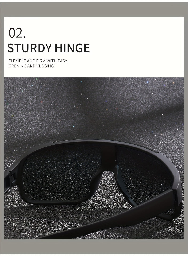 PC Lens and Frame Glasses for Men and Women, Unisex Eyewear with Quantity Option 6, Casual Outdoor Accessory for Everyday Outfits and Leisure