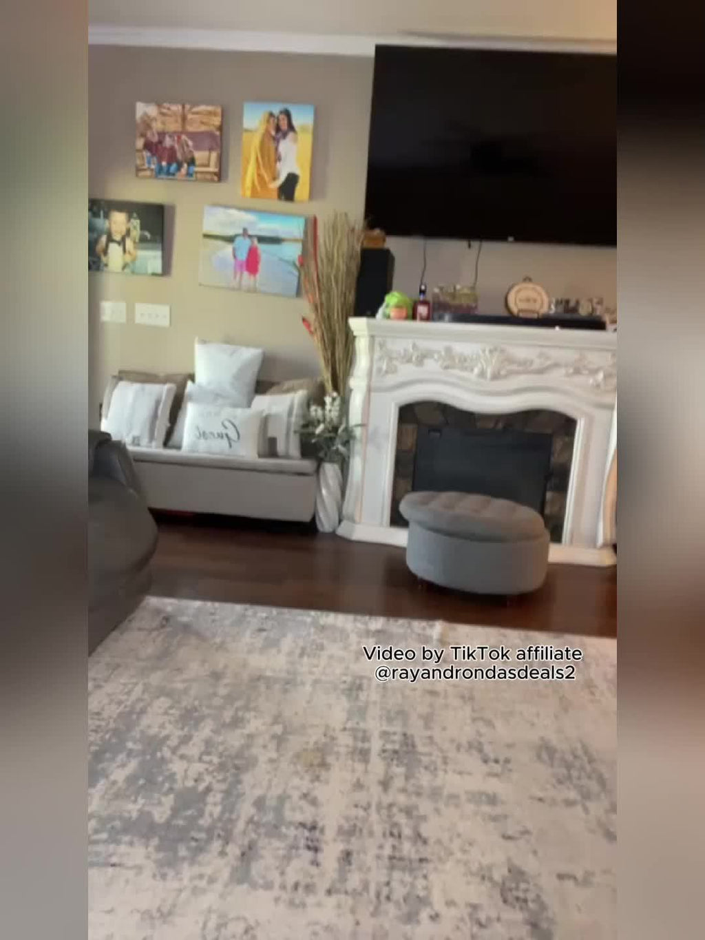 Women's Loose Capri Jogger Pants with Pockets, 3-Pack