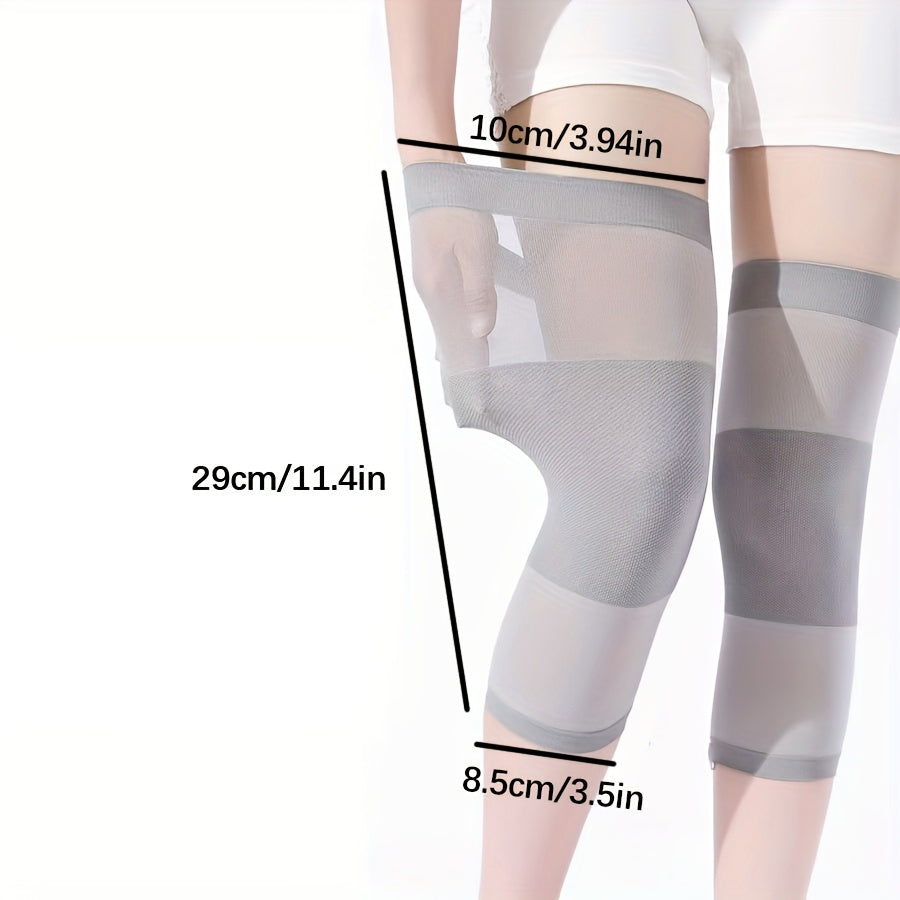 2-Pack Unisex Elastic Leg Sleeves for Sports and Everyday Wear