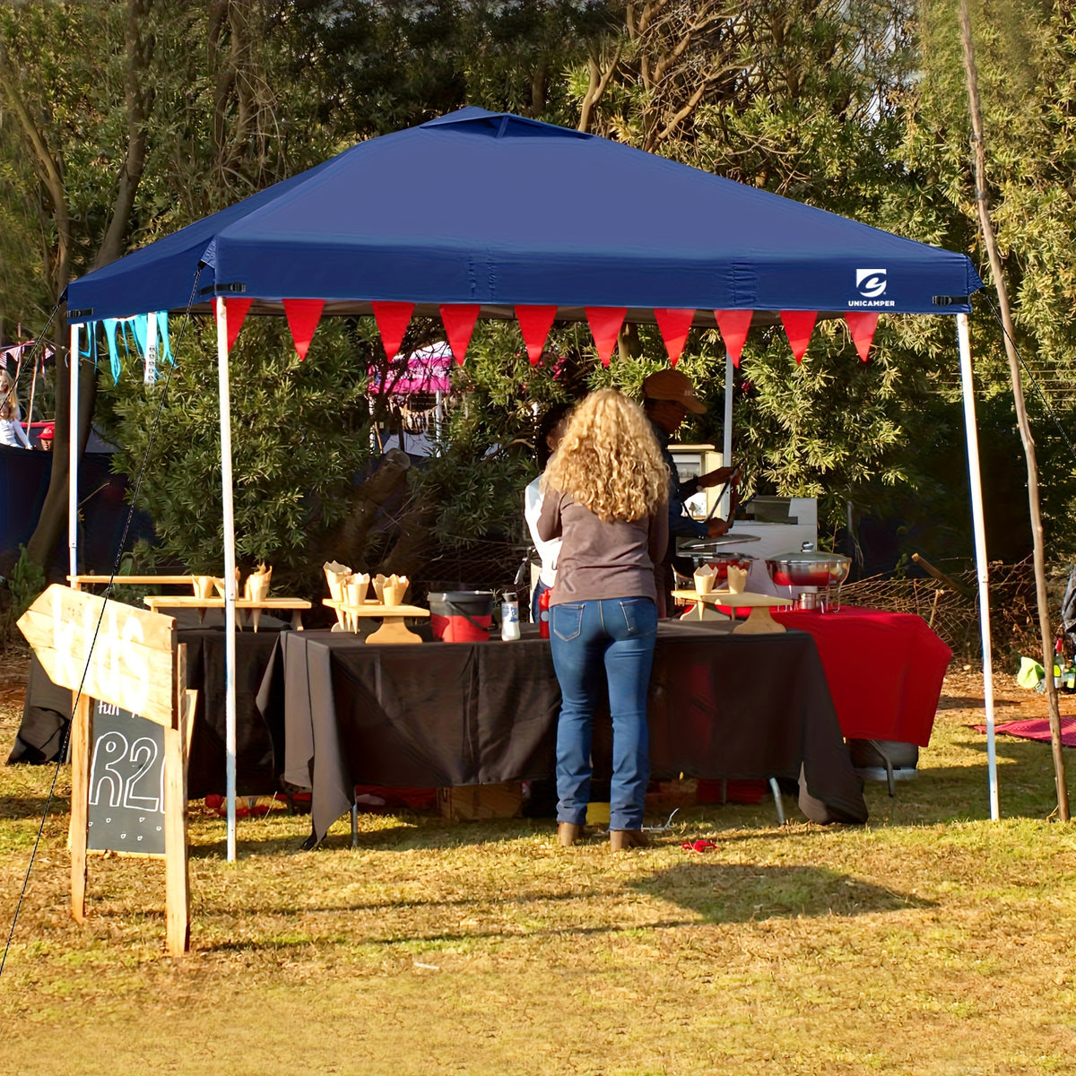 10 x 10 ft Straight-Leg Pop-Up Canopy Replacement Top Cover