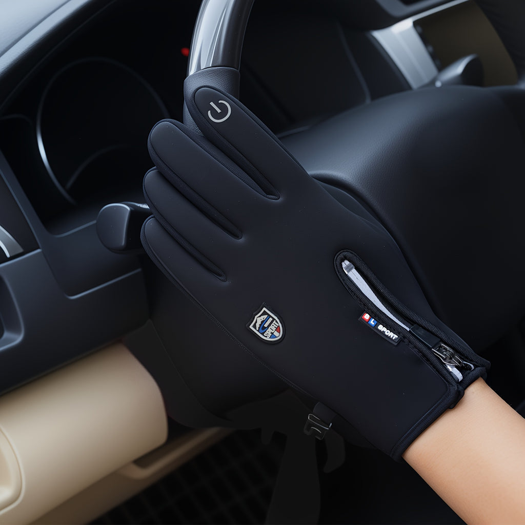 Touchscreen Winter Gloves with Anti-Slip Grip for Men and Women, Windproof Outdoor Handwear for Cold-Weather Travel and Everyday Adventures
