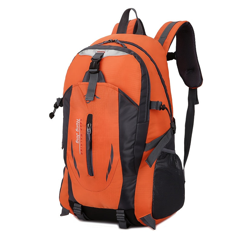 38L Hiking Backpack with Padded Shoulder Straps and Multiple Compartments, Lightweight Outdoor Pack for Camping, Trail Trips and Travel