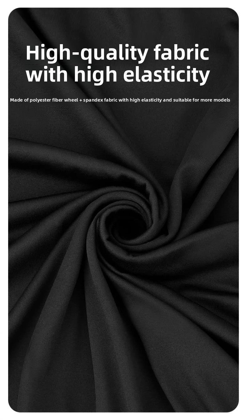 Dustproof Bicycle Cover in Black, Full Bike Protective Cover for Road and Mountain Bikes, Cycling Storage Accessory for Between-Ride Care