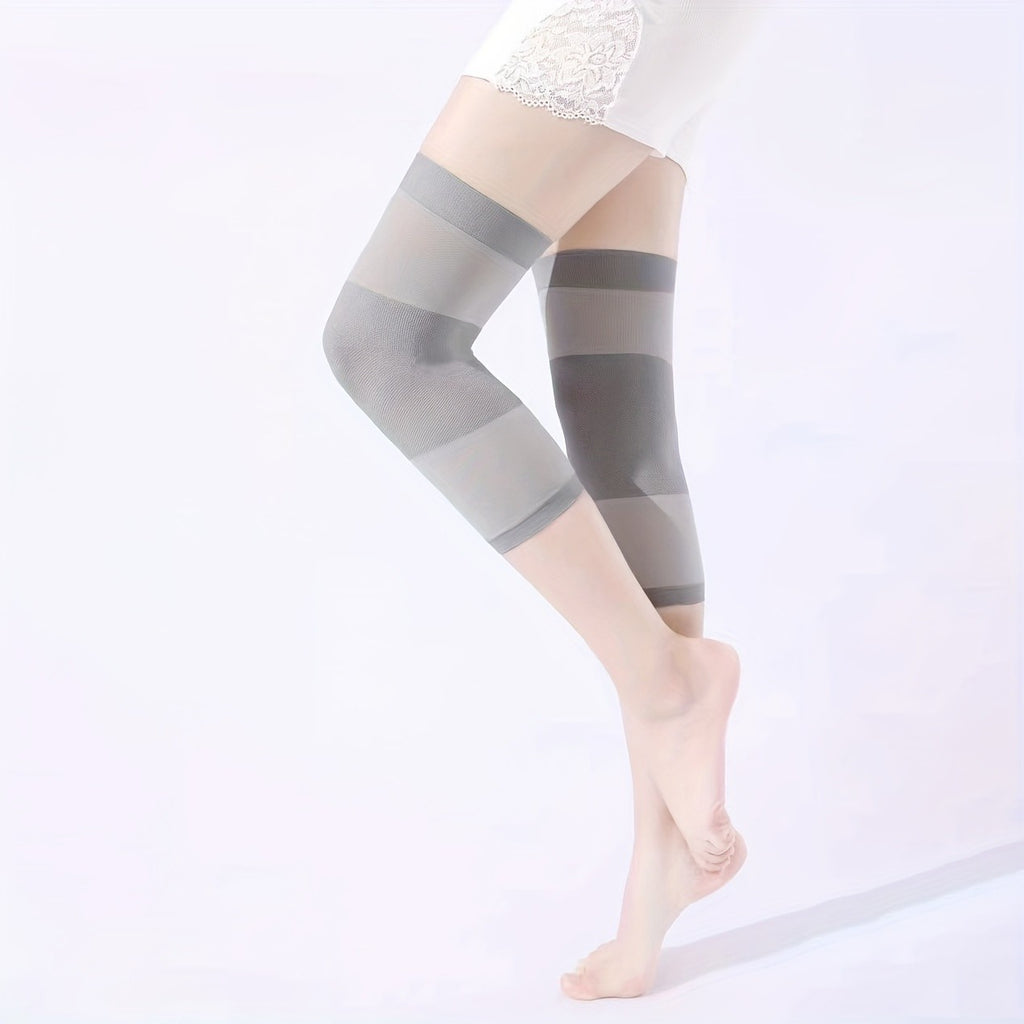 2-Pack Unisex Elastic Leg Sleeves for Sports and Everyday Wear