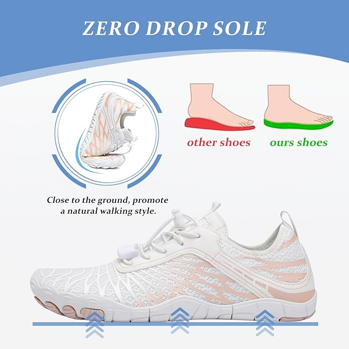 Beach and Pool Water Shoes for Women, Barefoot-Style Casual Swim Footwear with Nine Color Options and Listed US Sizes 6–11 for Seaside Days