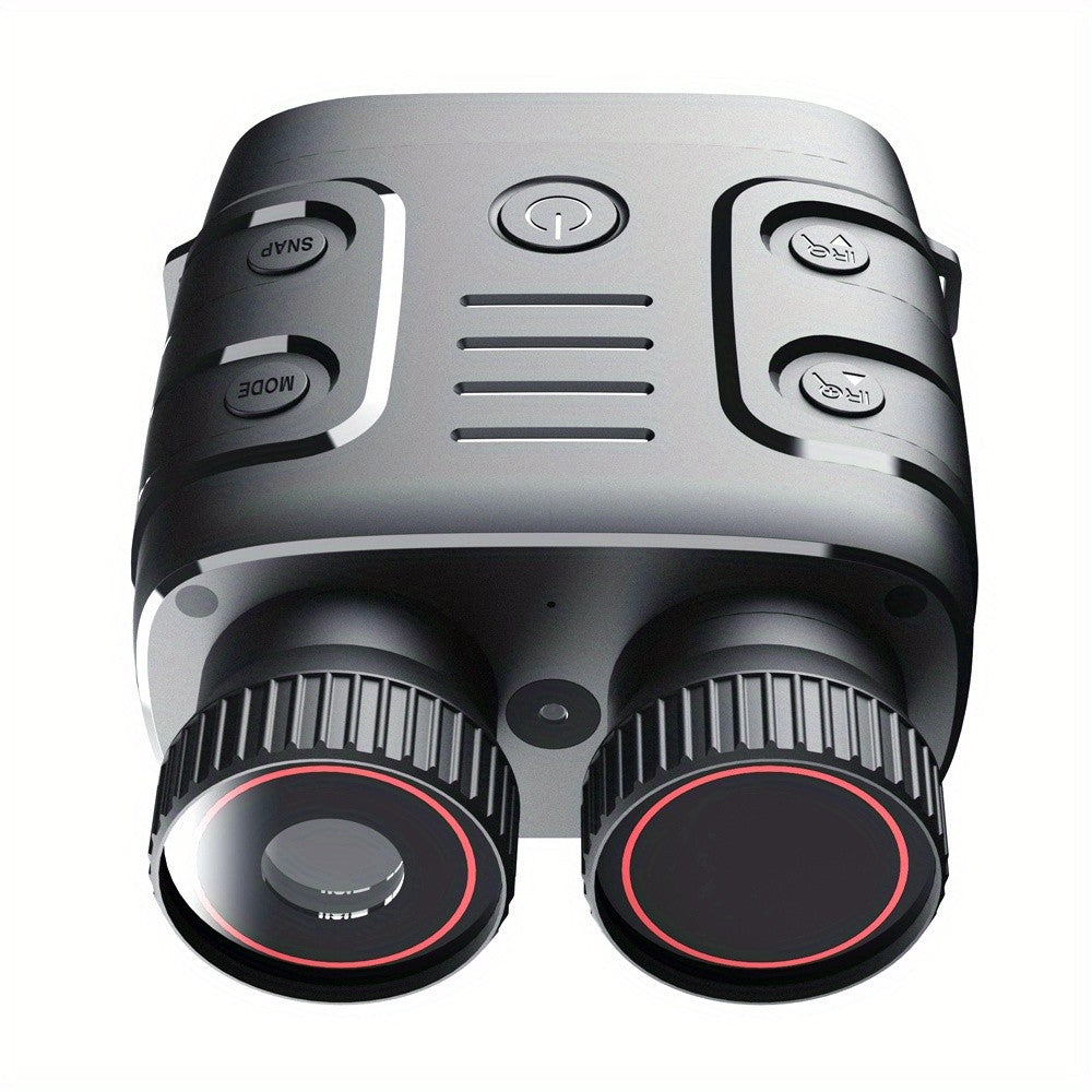 2.5K Night Vision Binoculars with 10x Zoom and 2.4-Inch Display, Photo and Video Capture for Wildlife Observation, Hunting and Ranch Monitoring