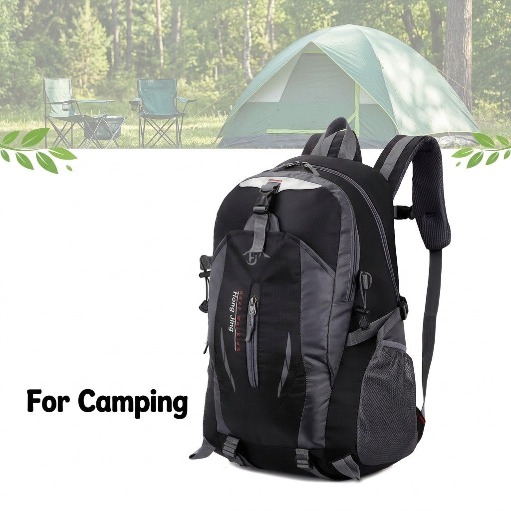 Hiking Daypack Backpack, 6.74-Gallon Lightweight Outdoor Pack for Travel, Cycling and Camping with Laptop Protection, Four Color Options