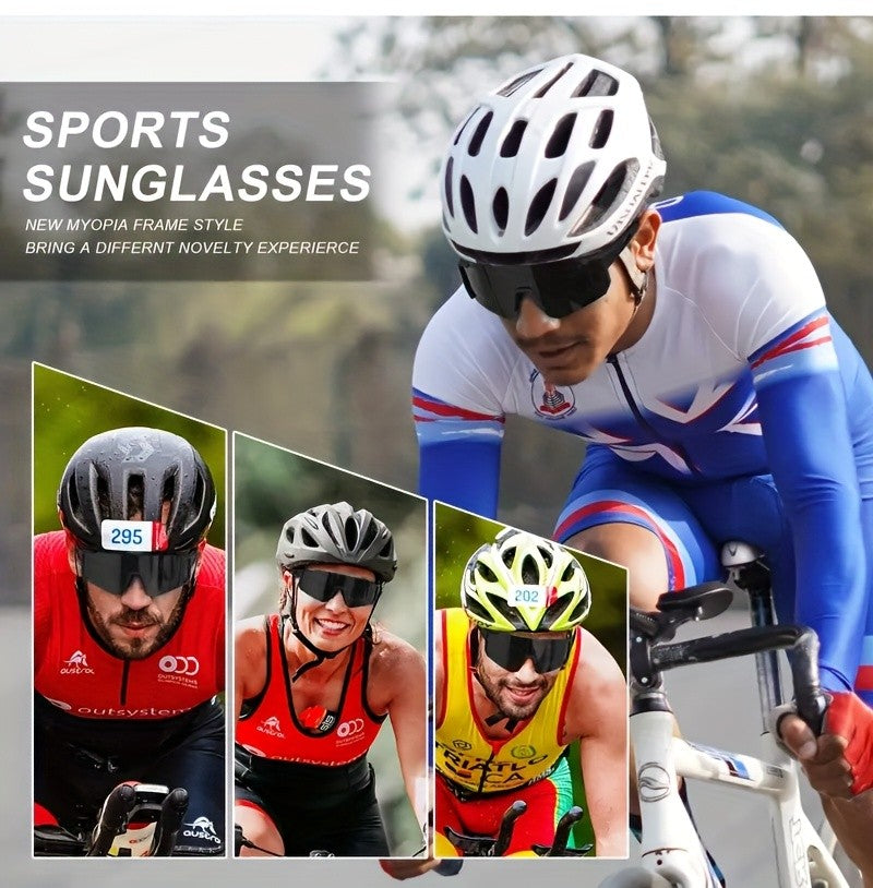 PC Lens and Frame Glasses for Men and Women, Unisex Eyewear with Quantity Option 6, Casual Outdoor Accessory for Everyday Outfits and Leisure