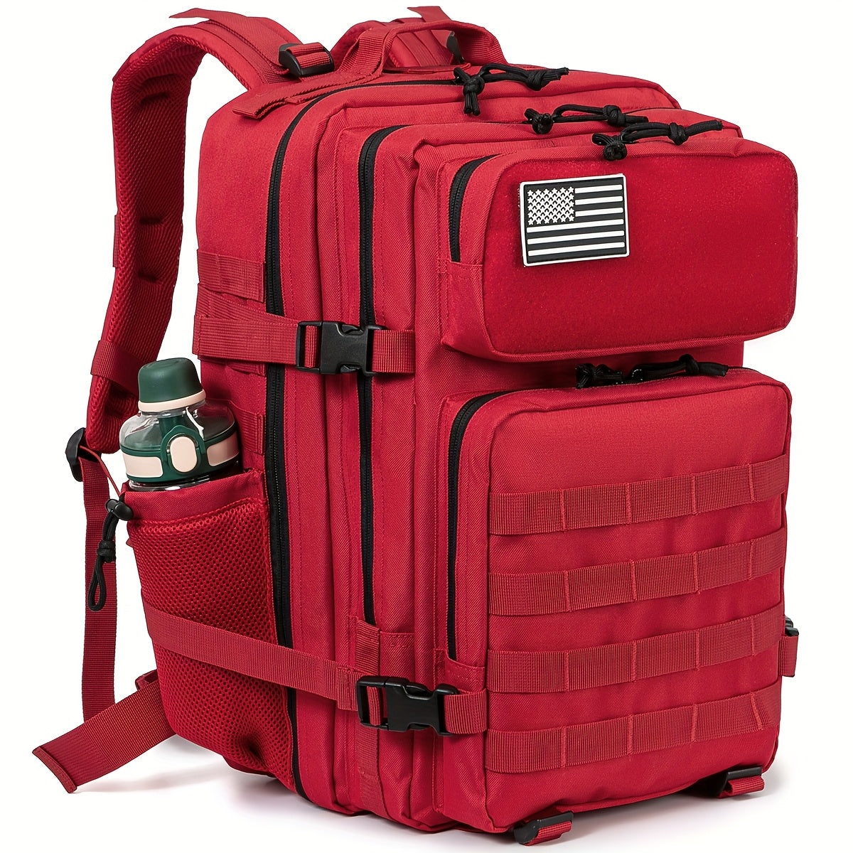 45L Multi-Pocket Tactical-Style Backpack for Travel and Commutes