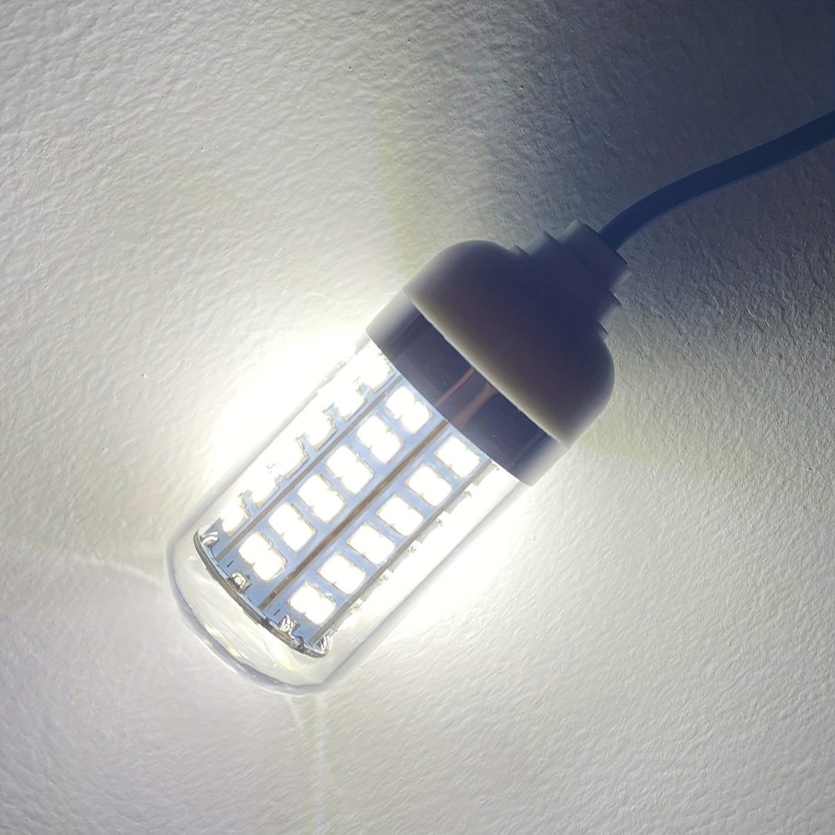 108-LED Underwater Fishing Light with USB Connector and 16.4-Foot Cable, Listed IP68 Design for Night Angling, Green or White Light Options