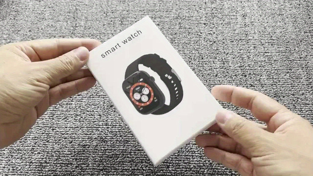 2.01-Inch Calling Fitness Smartwatch for Men and Women, Touchscreen Step and Calorie Tracker with Message Reminders for Android and iPhone