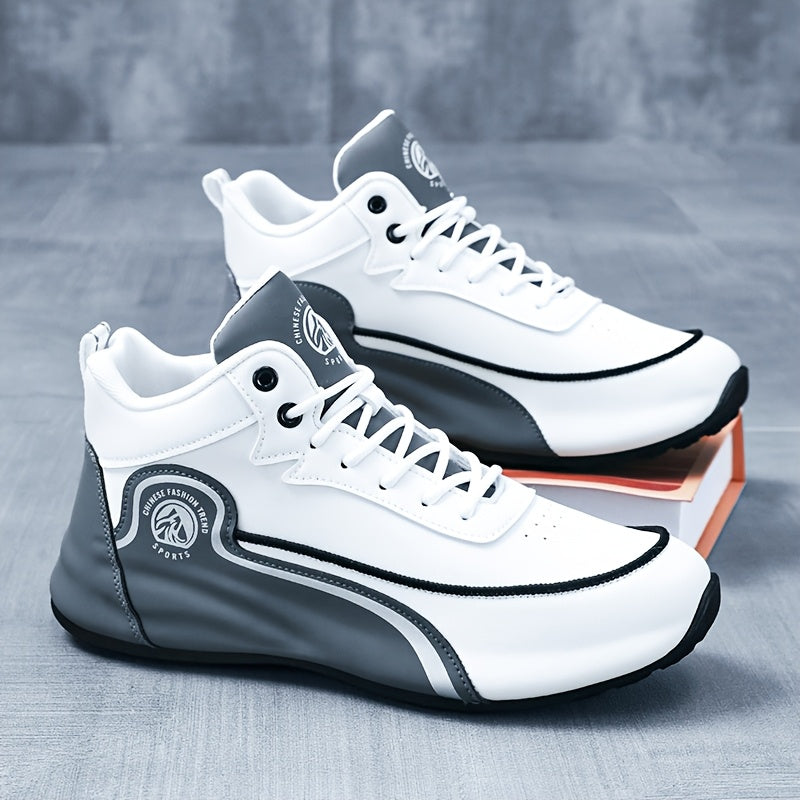 Men's Arch Support Walking Shoes, Lightweight Breathable Non-Slip Sports Sneakers for Running, Gym Workouts and Everyday Casual Wear