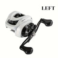 6.3:1 Baitcasting Reel AW200 Series with 18 lb Max Drag, AW200-L and AW200-R Model Options for Freshwater and Saltwater Fishing