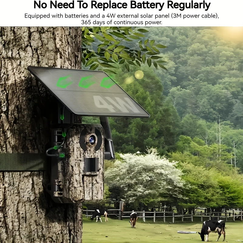 4G Outdoor Hunting Camera Options with Remote Live Viewing and Night Vision, Cellular Security and Trail Camera Bundles for Wildlife Monitoring
