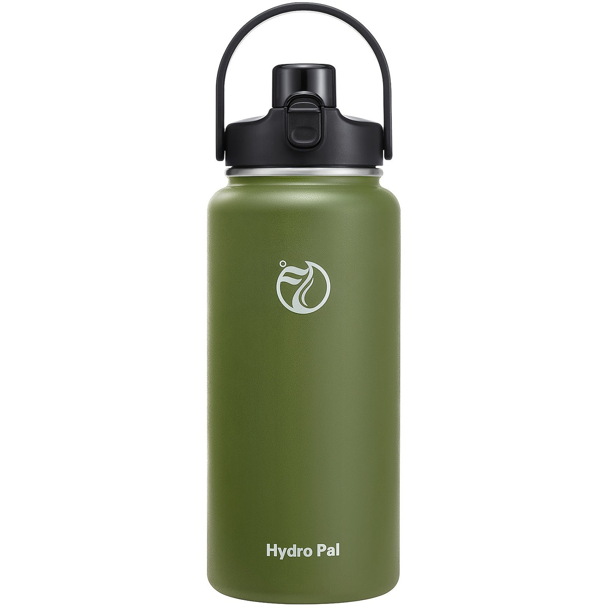 40 oz Insulated Stainless Steel Water Bottle with Chug and Straw Lids