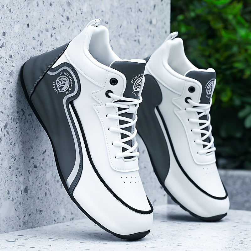 Men's Arch Support Walking Shoes, Lightweight Breathable Non-Slip Sports Sneakers for Running, Gym Workouts and Everyday Casual Wear