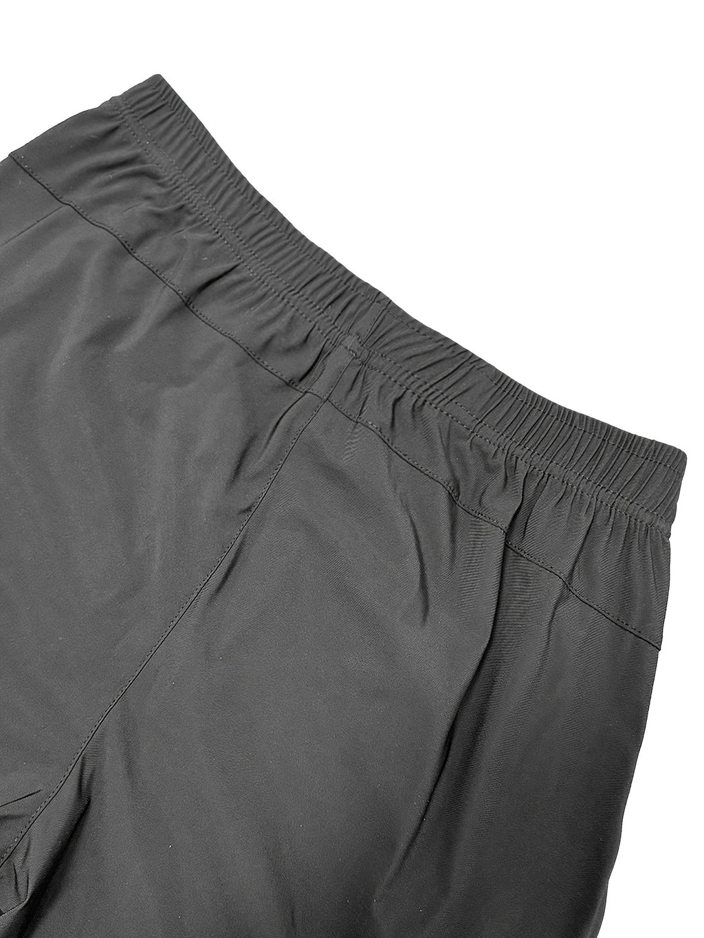 Men's Quick-Dry Hiking Shorts with Zipper Pockets, Lightweight Breathable Cargo Shorts with Elastic Drawstring Waist for Running and Workouts, S–XXXL